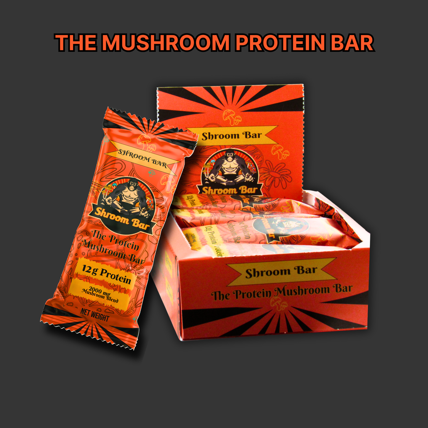 Mushroom Protein Bar