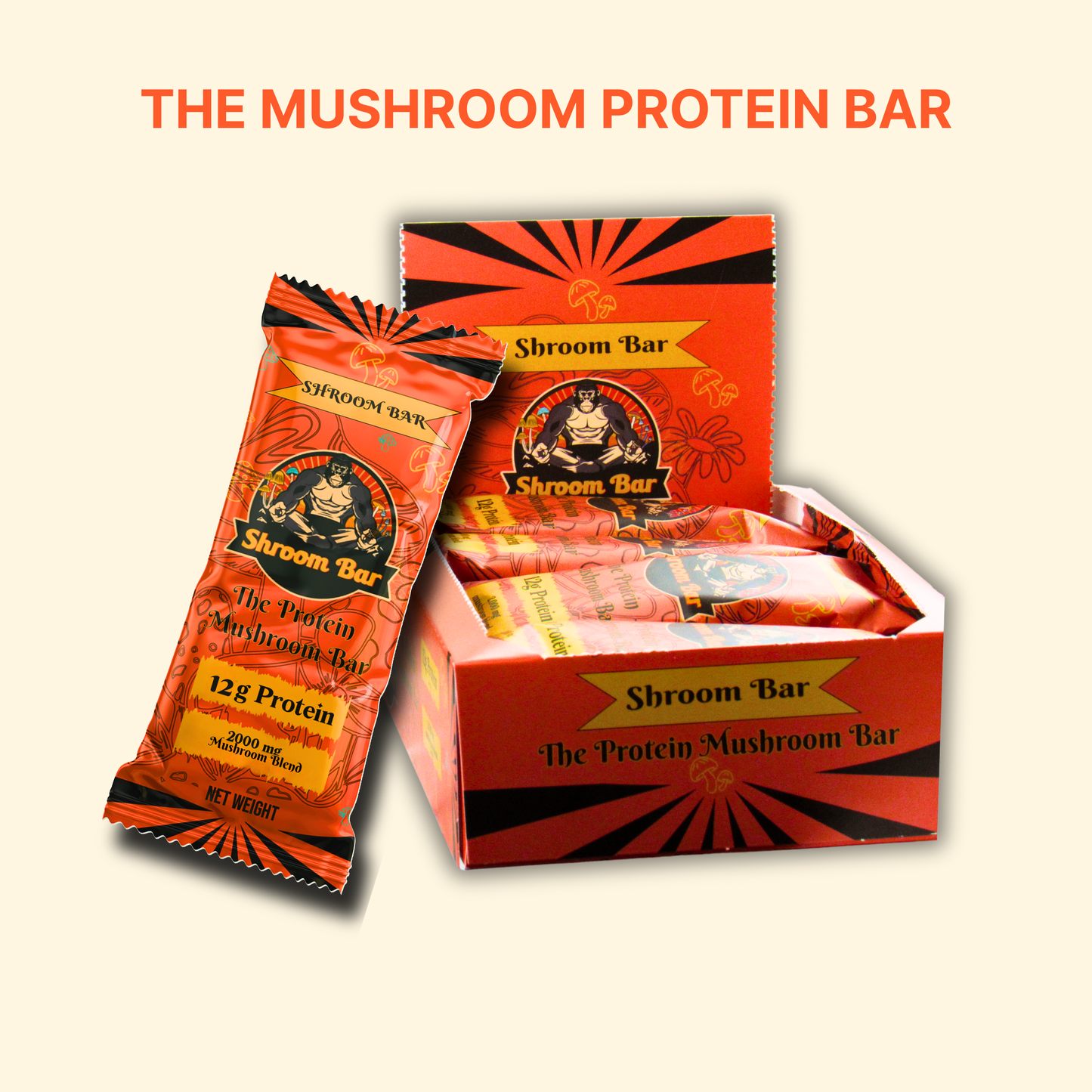 Mushroom Protein Bar