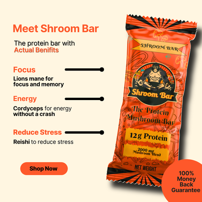 Mushroom Protein Bar
